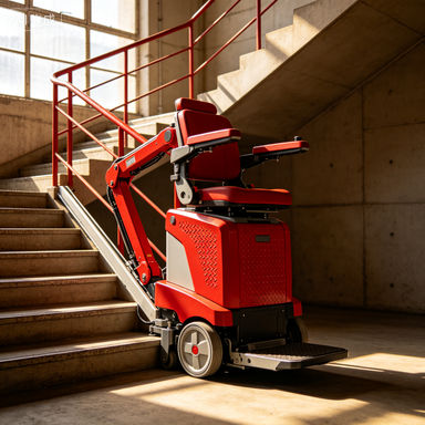 Home Improvement Hot Wheels - Foldable Utility Cart with Stair Climbing