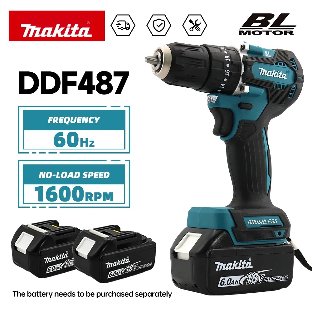 Makita DDF487 18V Brushless Co - Makita Drill Ddf484 recension och pris