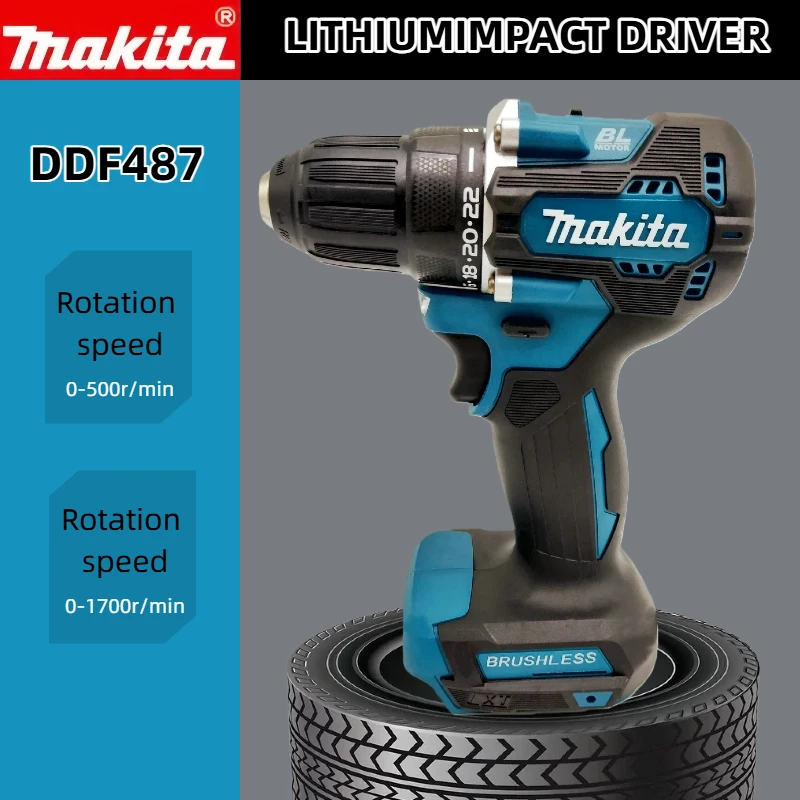 Makita DDF487 18V Cordless Bru - Makita Drill Ddf484 recension och pris