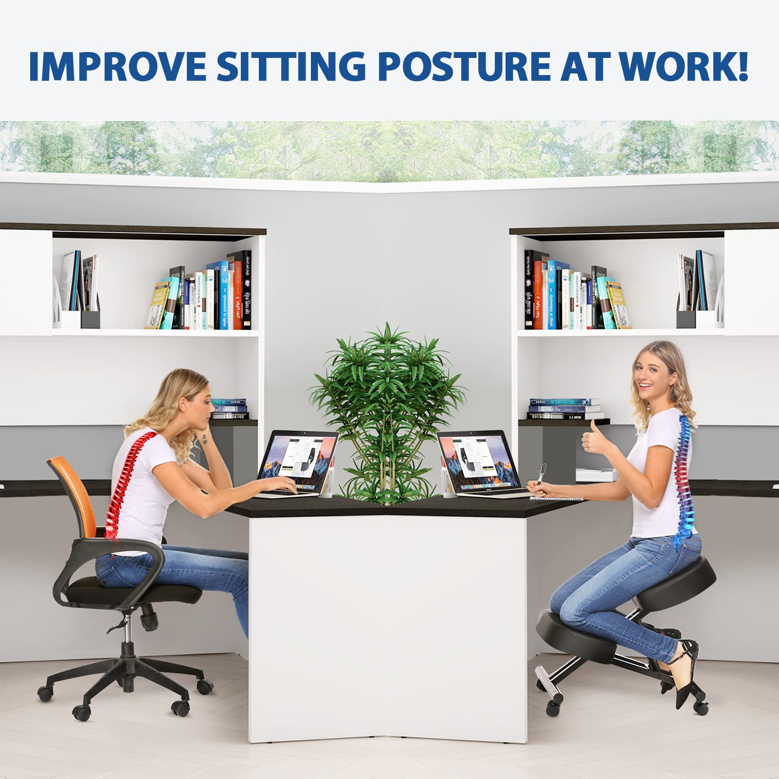 Kneeling Chair Ergonomic for O - Home Improvement In recension och pris