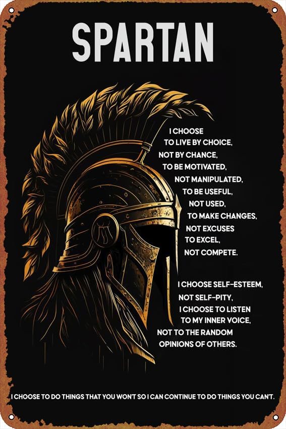 Spartan quotes Self-Improvemen - Home Improvement Movie recension och pris