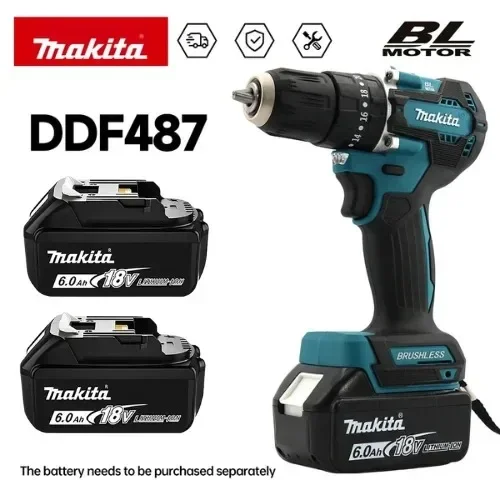 Makita 100%Original DDF487 Cor - Makita Drill Ddf484 recension och pris
